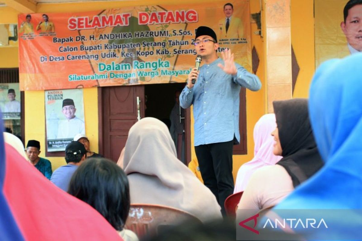 Andika Hazrumy tawarkan terobosan ketenagakerjaan di Kabupaten Serang