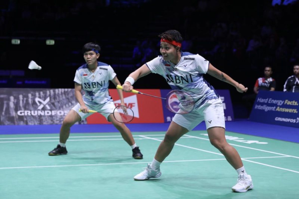 Apri/Fadia siap hadapi Chen Qing Chen/Jia Yi Fan di final Kejuaraan Dunia