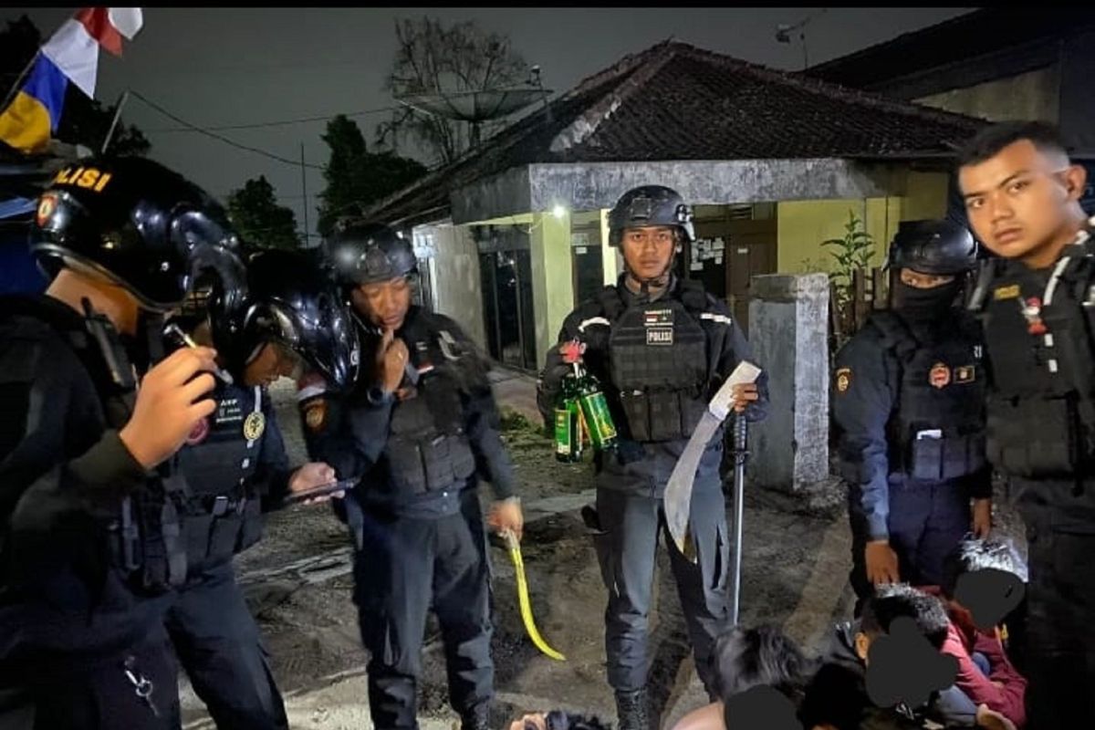 Polres Sukabumi Kota cegah aksi tawuran dua kelompok remaja atas laporan warga