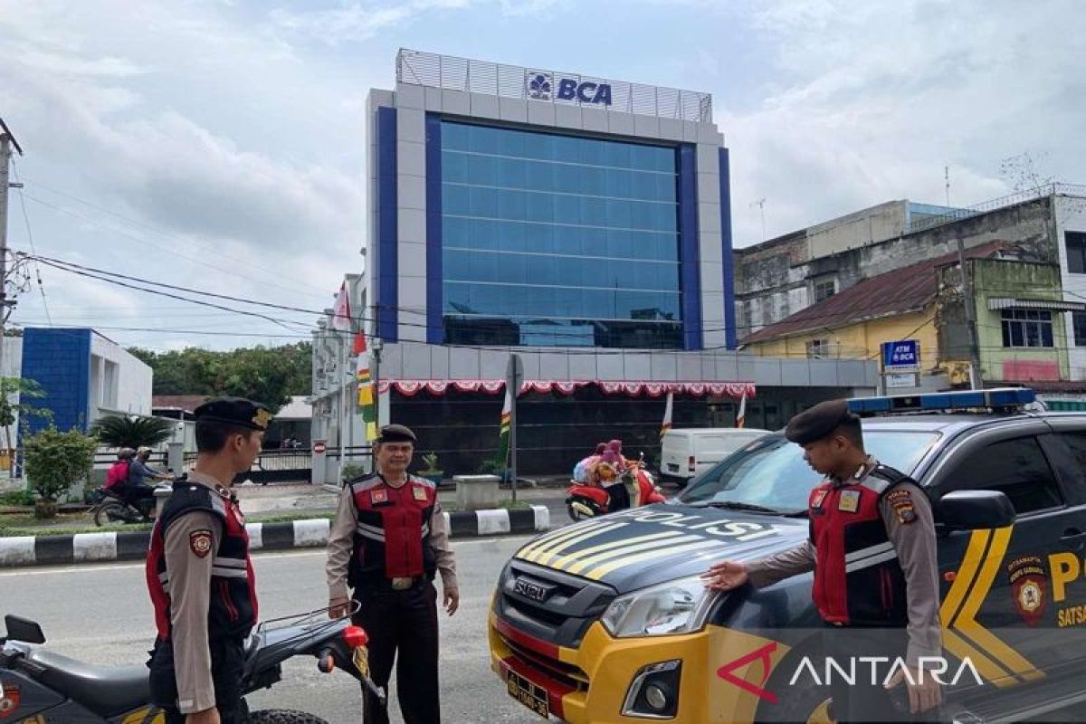 Polres Asahan gelar patroli presisi di Kota Kisaran