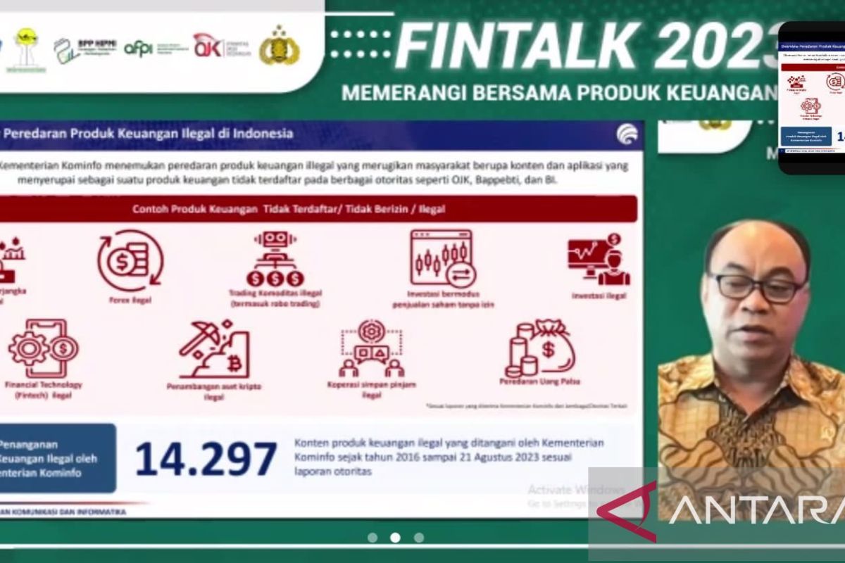 OJK sebut produk keuangan ilegal menjadi isu krusial di masyarakat