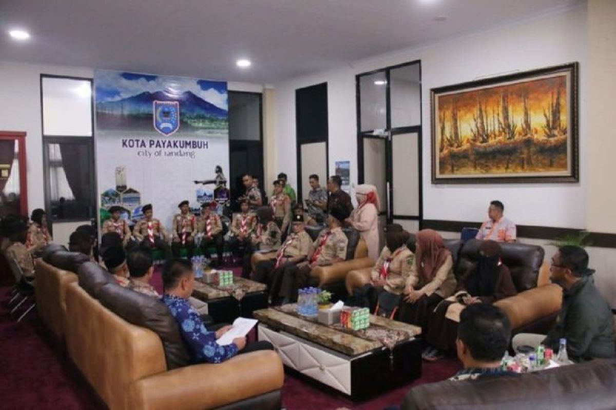 Pj Wali Kota lepas kontingen Kota Payakumbuh ke tingkat 4 Provinsi Sumatera Barat