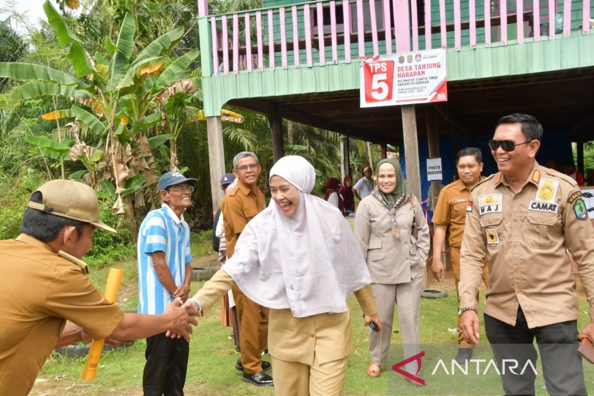 Bupati tinjau dan pastikan Pilkades Serentak di Nunukan aman