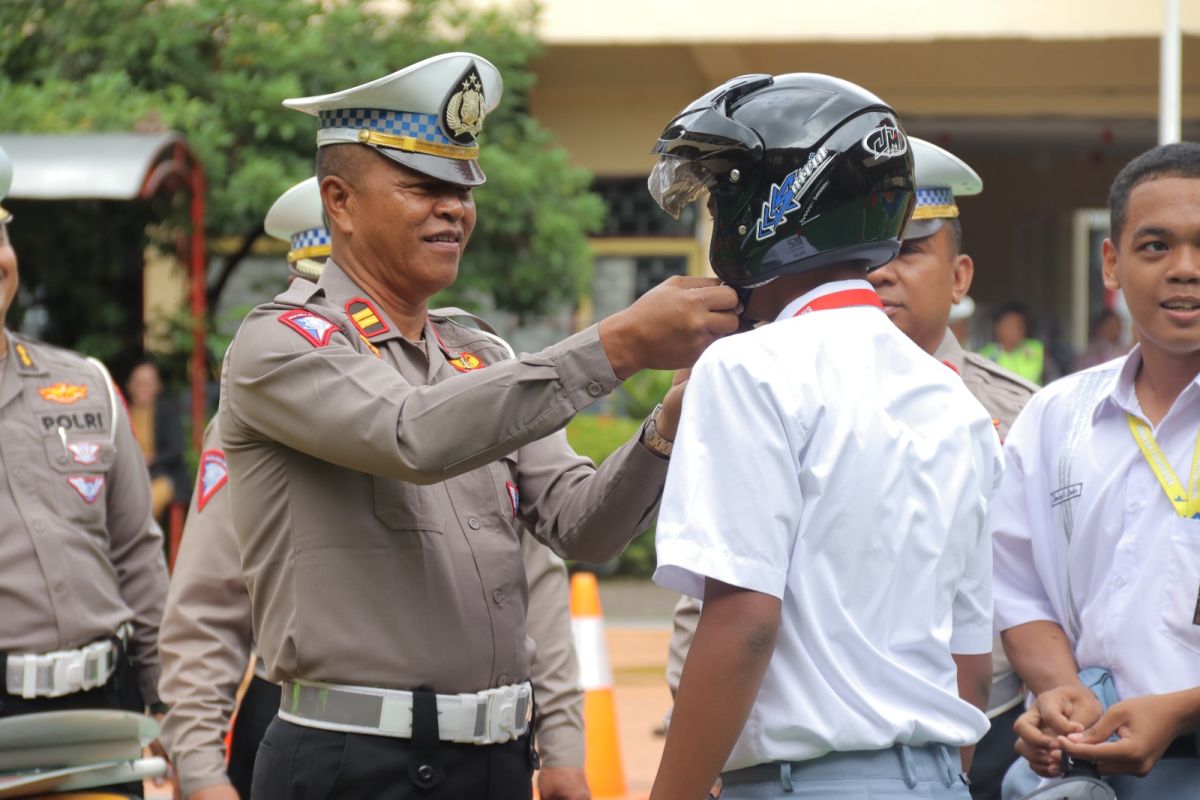 Polda Maluku luncurkan Program Polisi Pergi ke Sekolah edukasi tatib berlalu lintas