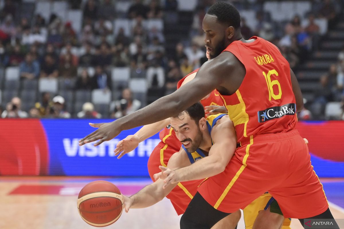 FIBA World Cup 2023 - Lepas dari tekanan Brasil, Spanyol lolos fase Grup G