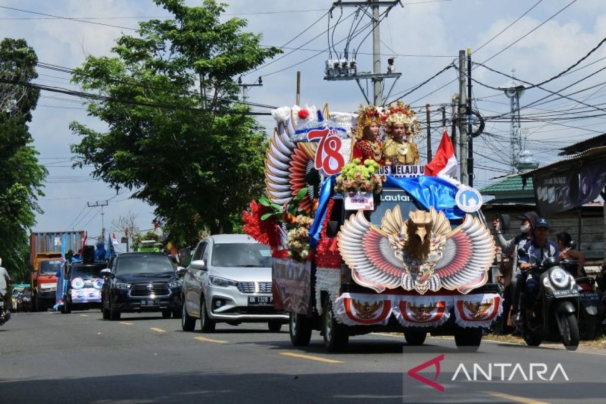 Babel sukses selenggarakan pawai karnaval 2023