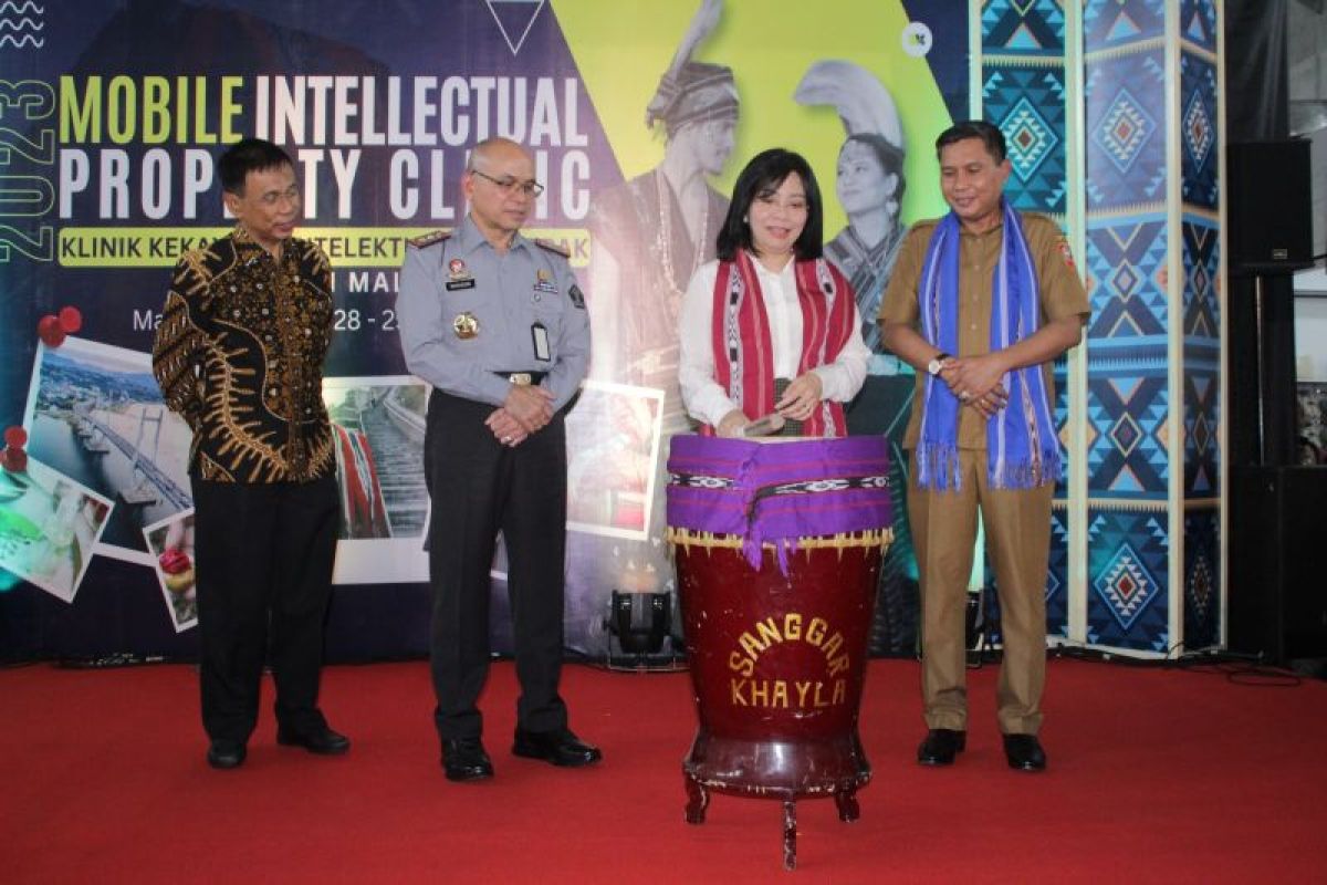Kemenkumham hadirkan  layanan kekayaan intelektual bergerak di Ambon