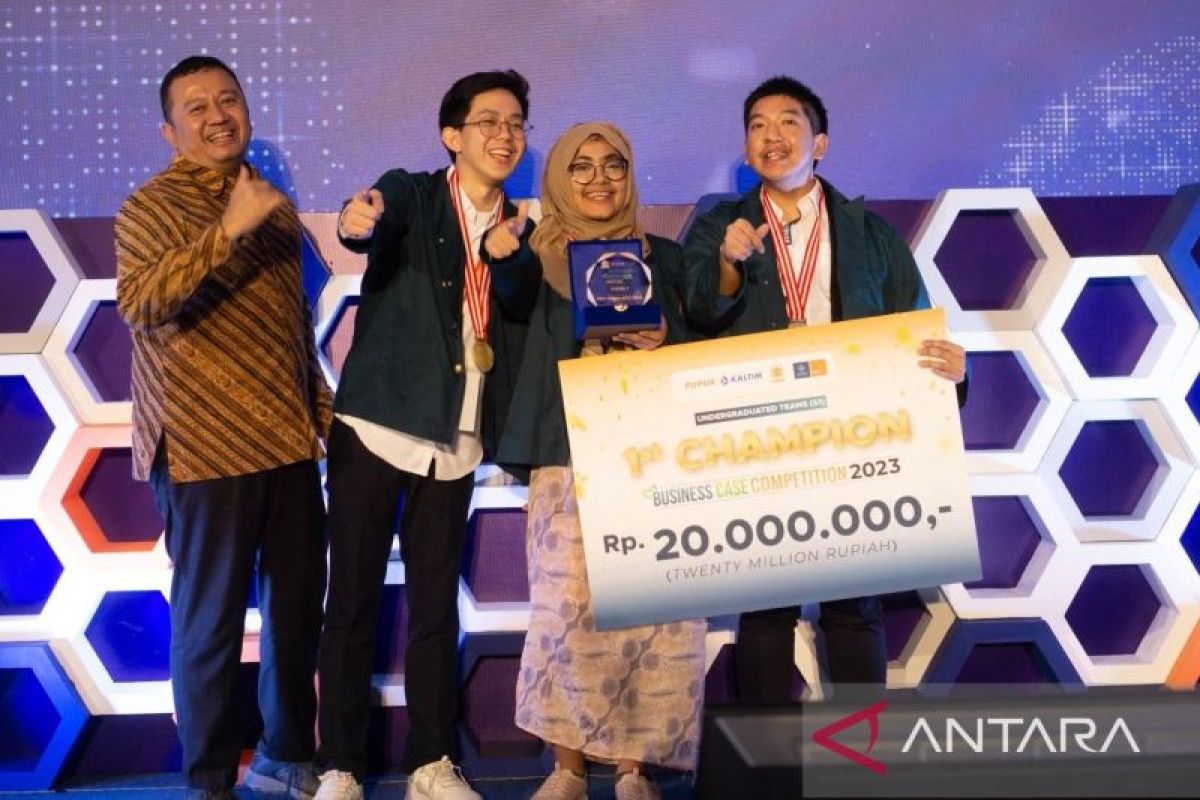 Pupuk Kaltim umumkan dua tim juara  Business Case Competition 2023