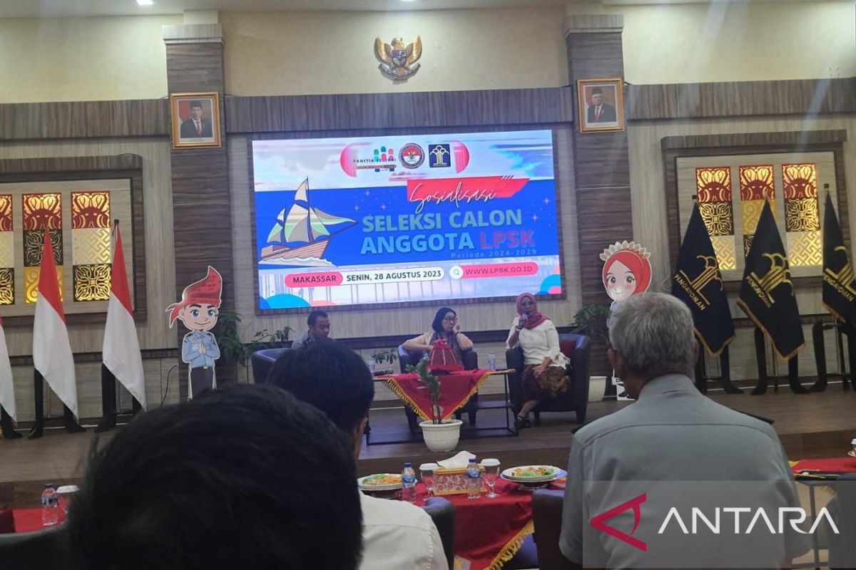 Pansel ajak warga Makassar ikut seleksi calon anggota LPSK 2024-2029
