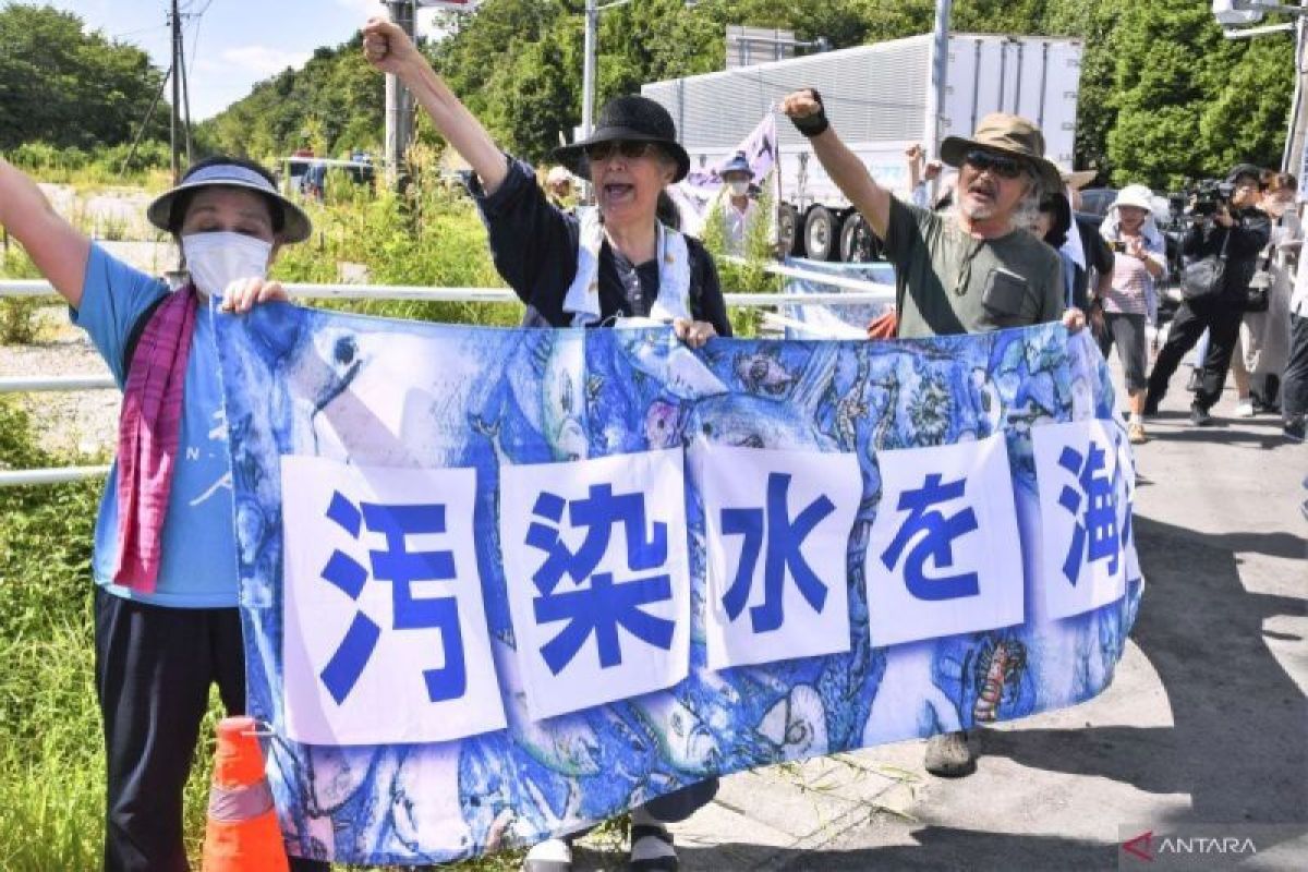 Sentimen anti-Jepang meningkat di China gegara pembuangan air PLTN ke laut