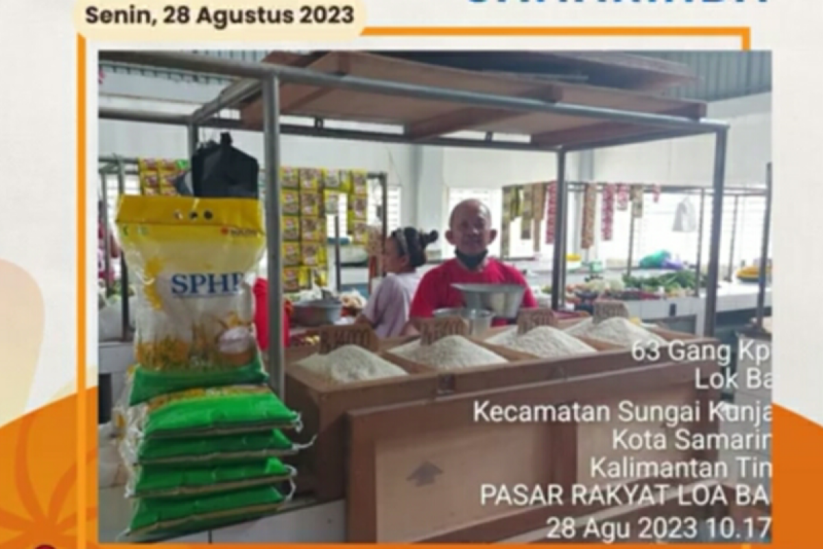 Bulog Samarinda salurkan 346,93 ton beras murah untuk stabilisasi