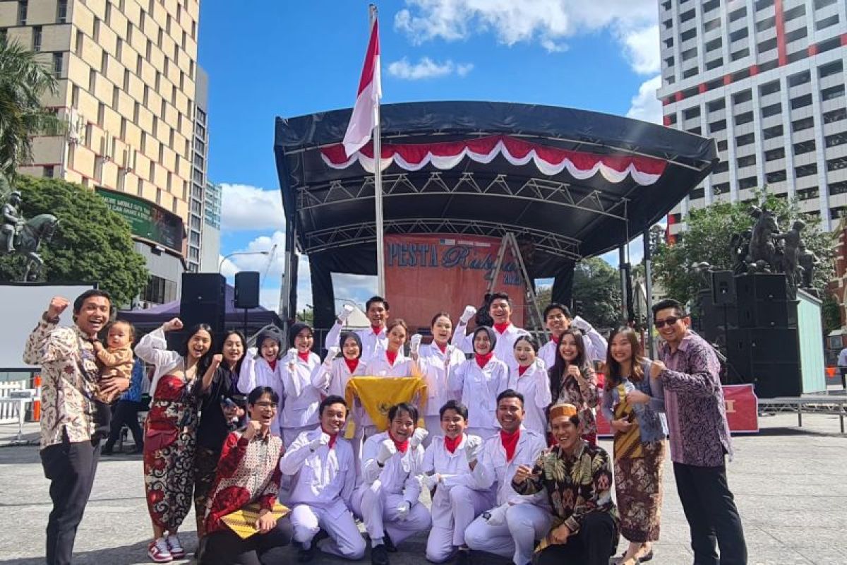 Pesta Rakyat Brisbane 2023 digelar peringati HUT ke-78 RI