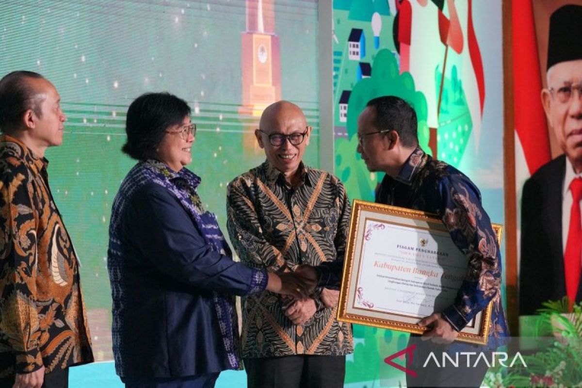 Bangka Tengah raih penghargaan Nirwasita Tantra 2023