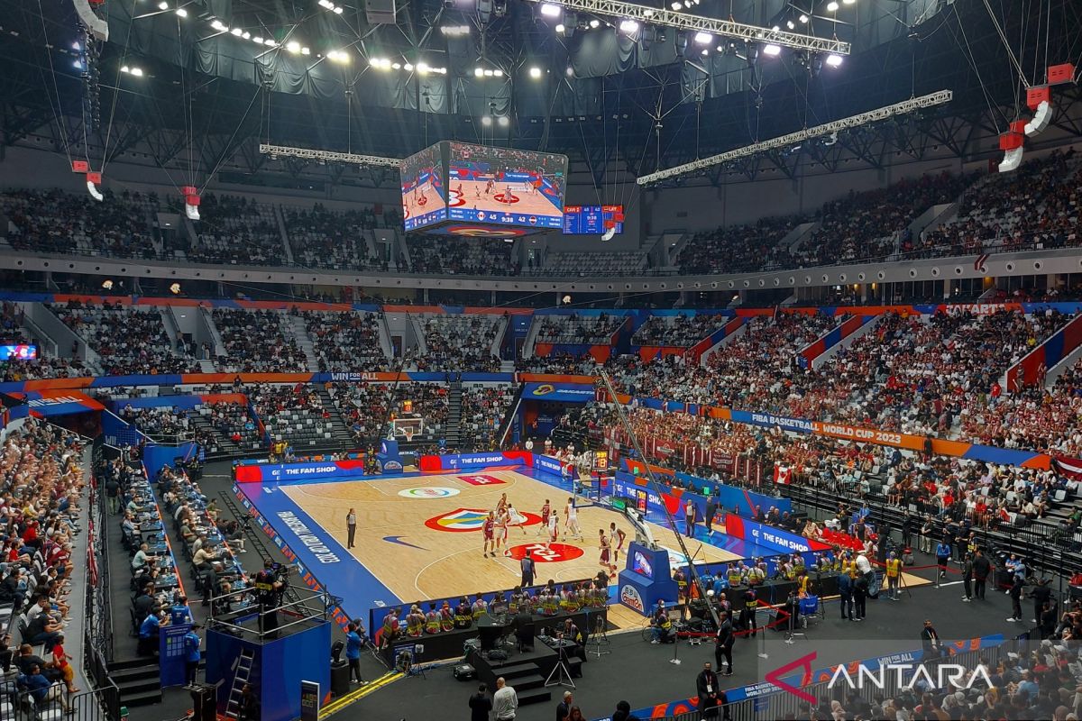Indonesia catat rekor penonton terbanyak Piala Dunia FIBA