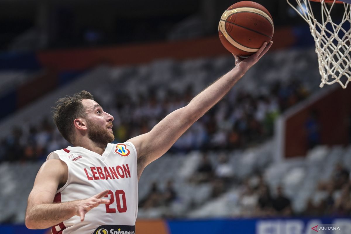 Indonesia jadi jimat bagi Lebanon di Piala Dunia FIBA