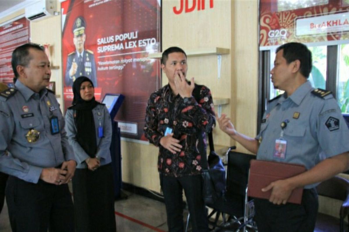 Tim Penilai Mandiri verifikasi lapangan di Kemenkumham Jateng