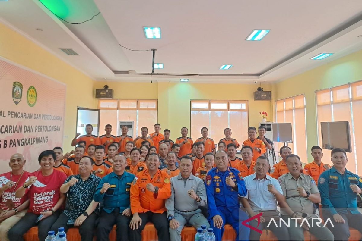 SAR Pangkalpinang gelar uji kompetensi 31 Potensi SAR Babel