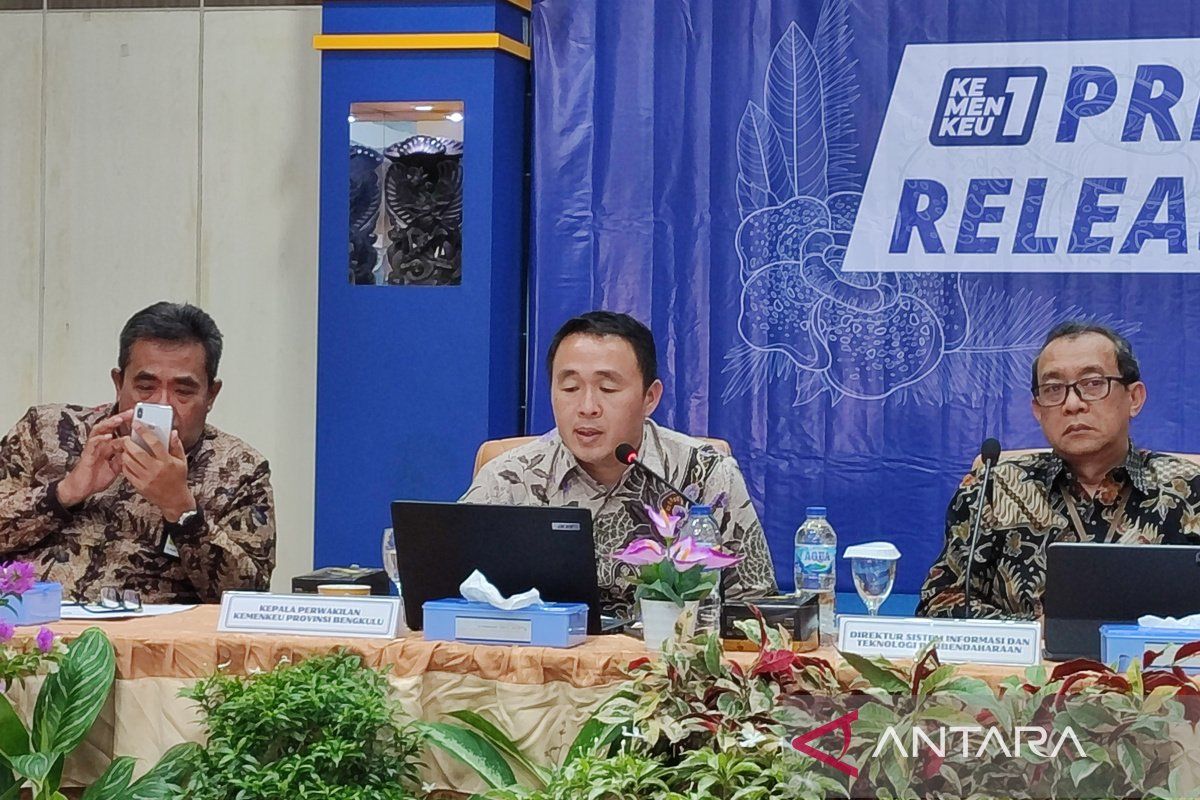 Realisasi pendapatan negara di Bengkulu mencapai Rp1,72 triliun