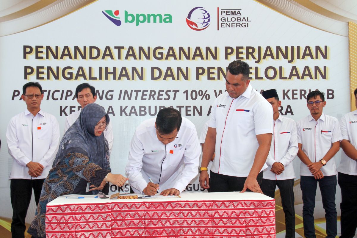 Aceh Utara dapat 10 persen PI pengelolaan ladang minyak WK B
