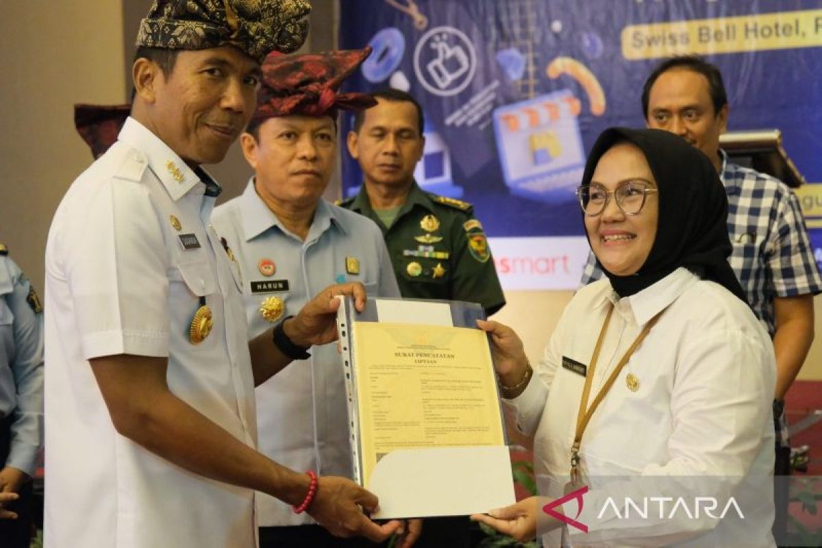Ditjen KI Kemenkumham berikan 34 surat pencatatan KIK asal Bangka Belitung