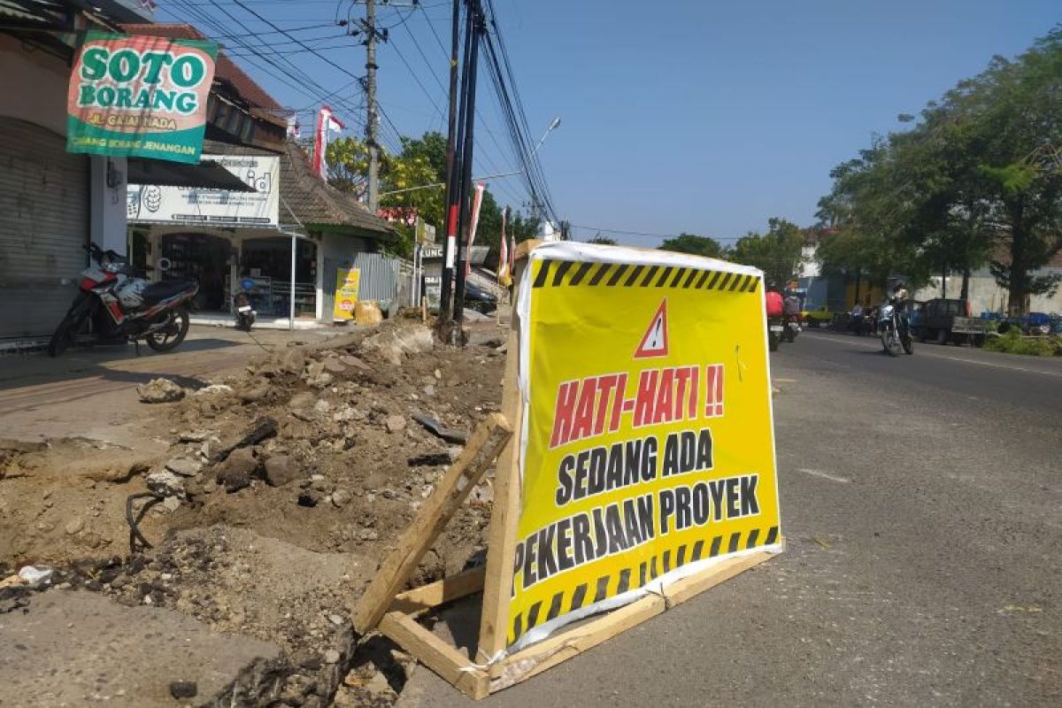 Pedestrian dalam kota Ponorogo direvitalisasi