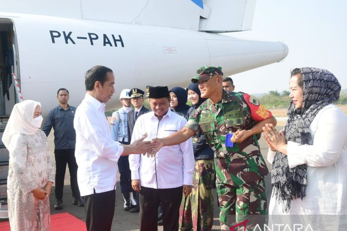 Presiden Jokowi bertolak ke Pekalongan untuk buka Muktamar Sufi Internasional 2023