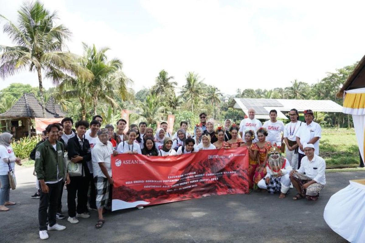 Delegasi SAYEF 2023 kunjungi desa berbasis energi terbarukan di Bali