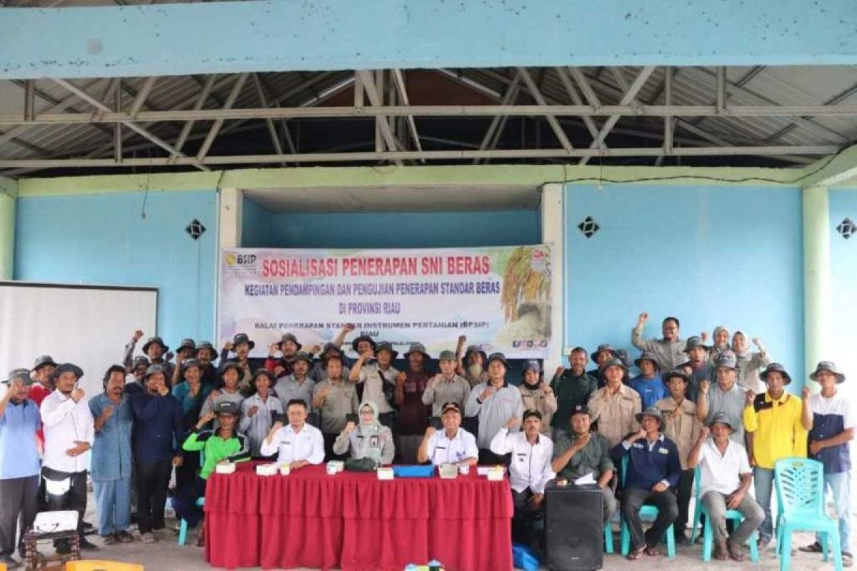 BSIP Riau dampingi penerapan SNI  beras di Pelalawan