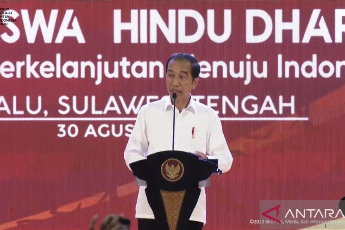 Presiden Jokowi sebut Indonesia punya potensi besar kembangkan ekonomi hijau