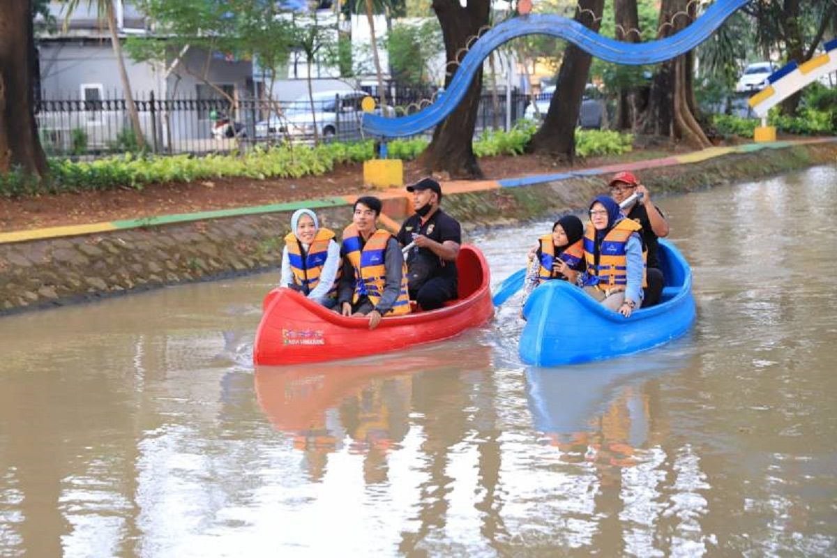 Sungai Sipon kering, wisata kano dipindah ke Danau Kalpataru