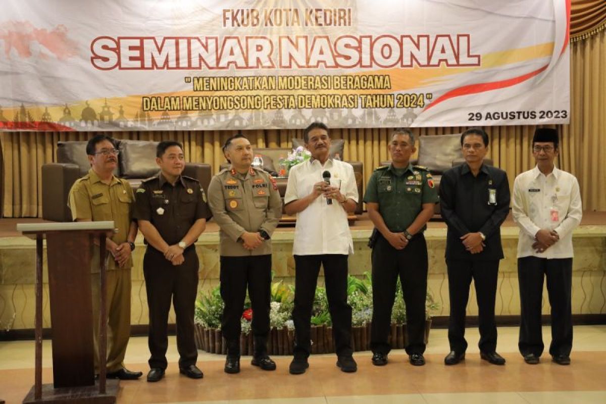 FKUB Kediri perbanyak edukasi politik jelang Pemilu 2024 - ANTARA Jawa Timur