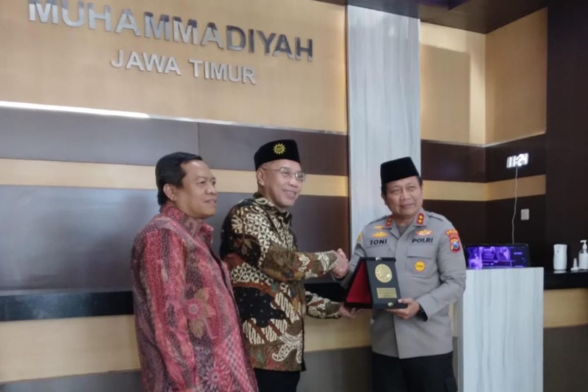Kapolda Jatim ajak Muhammadiyah bersinergi hadapi Pemilu 2024