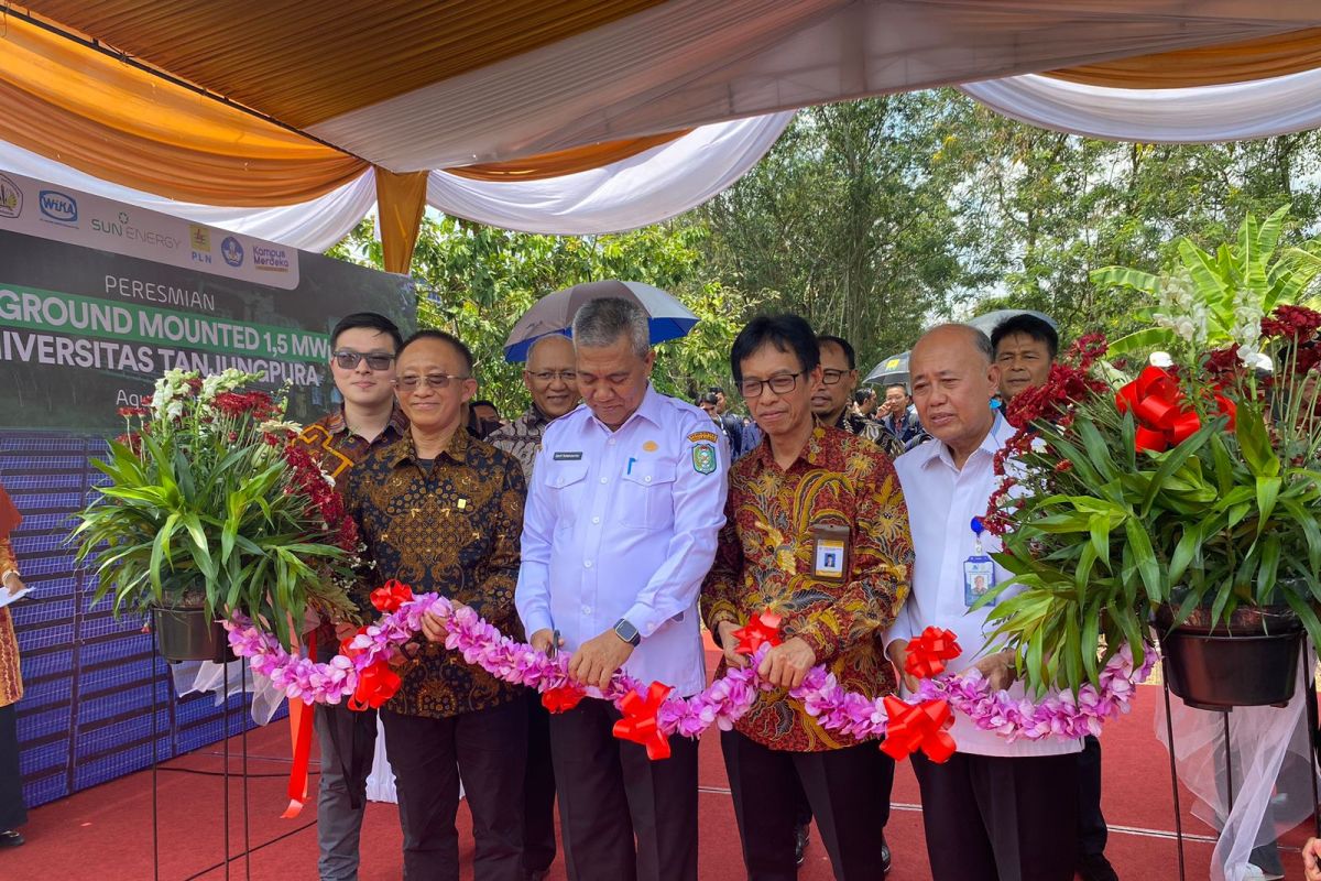 Universitas Tanjung Pura operasikan PLTS berkapasitas 1,5 MWp