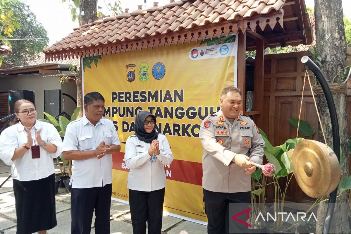 Polres Bantul canangkan Jomblangan sebagai Kampung Tangguh Bebas Narkoba DIY