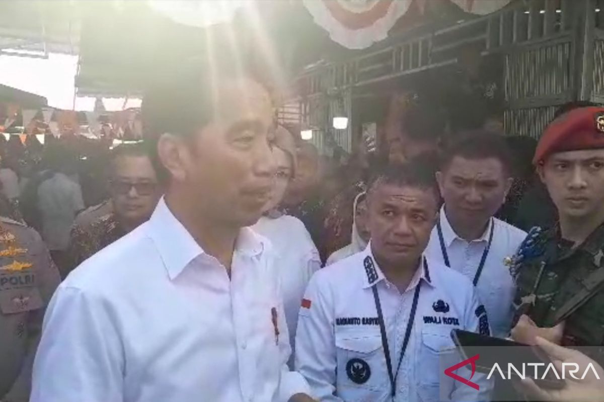 Presiden Jokowi sebut pertumbuhan ekonomi Sulawesi Tengah bagus