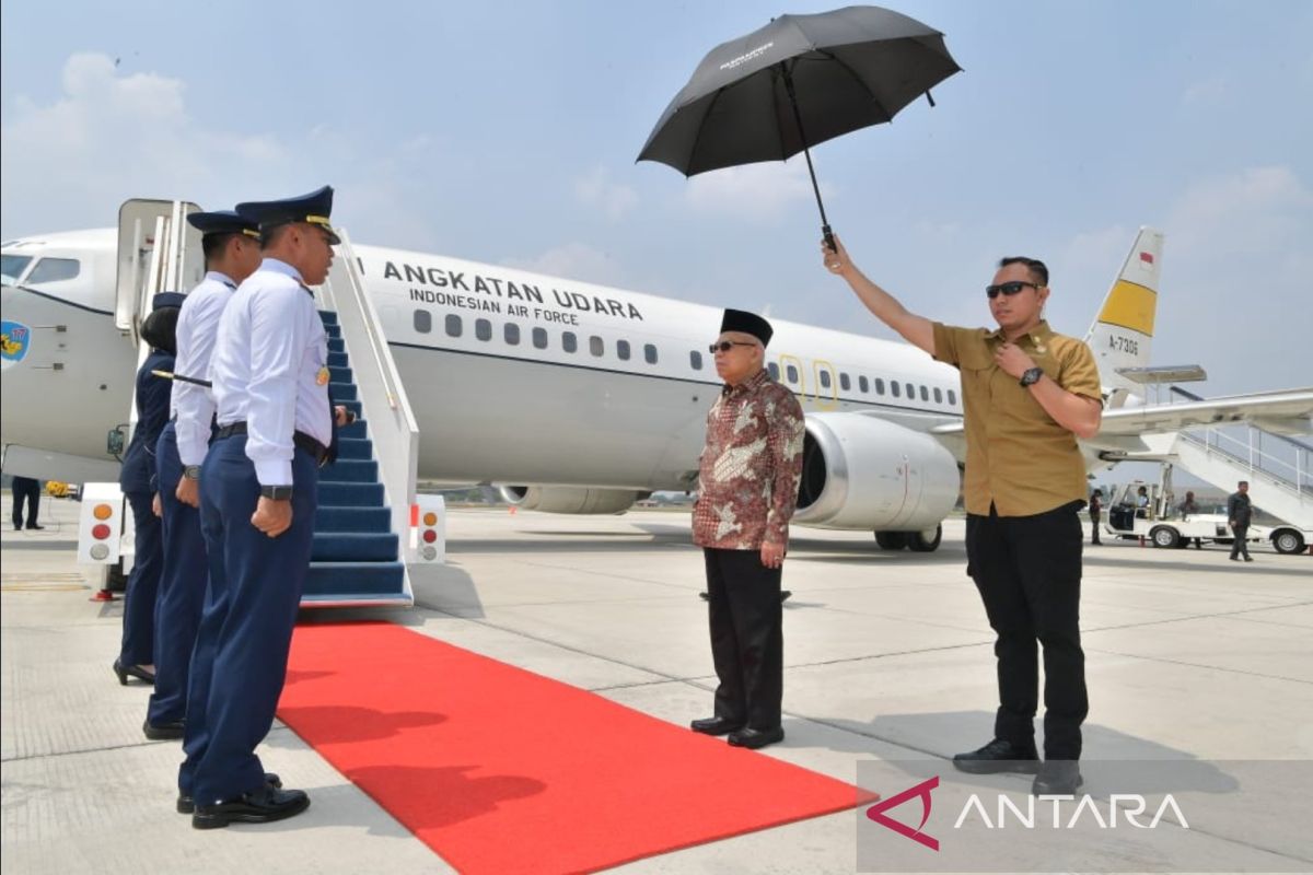 Ma'ruf Amin lakukan kunjungan kerja ke Jawa Timur