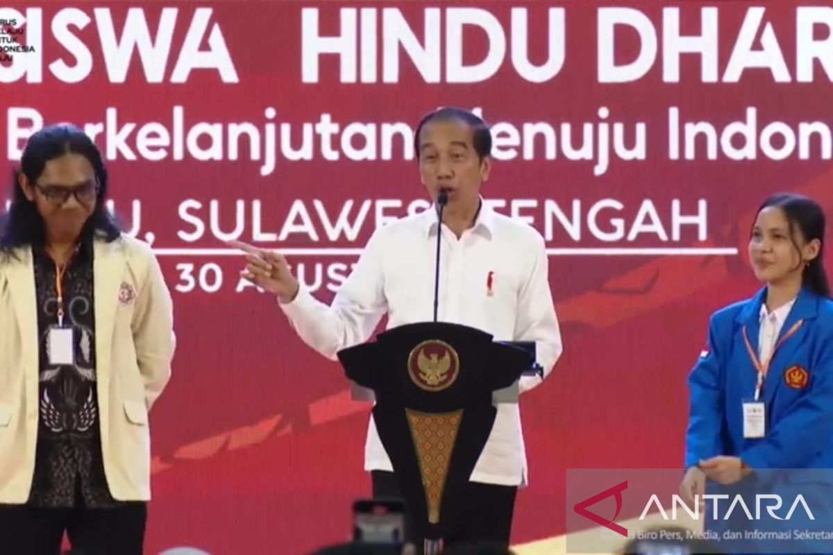Tebak-tebakan Presiden Jokowi soal "jauh di mata dekat di hati" akhirnya terjawab