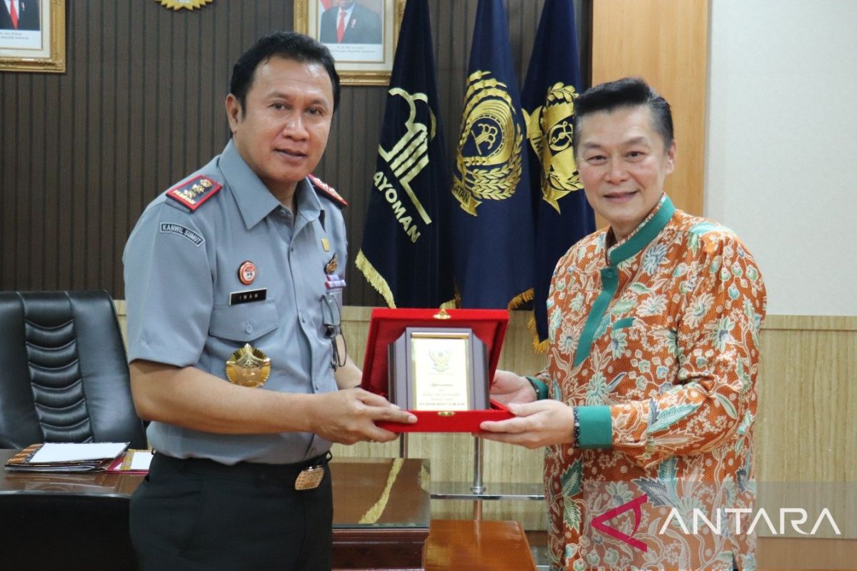 Kakanwil Kemenkumham Sumut terima kunjungan Konsul Kehormatan Thailand
