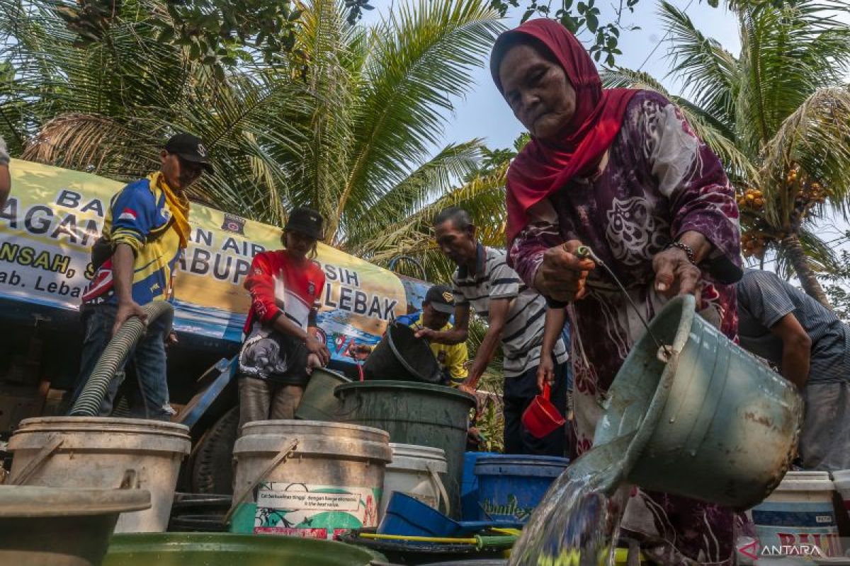 90 desa di Lebak krisis air bersih