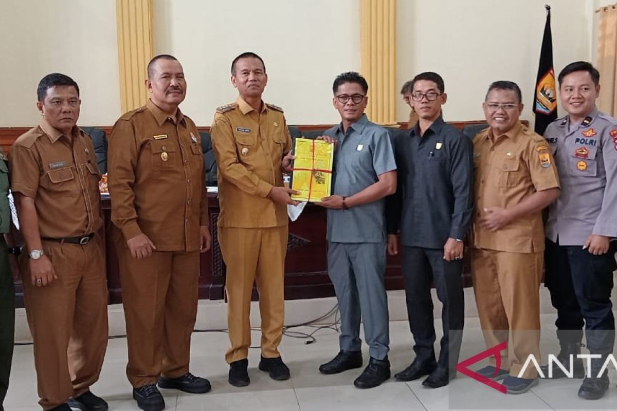 KUA-PPAS Perubahan APBD 2023 Pariaman turun