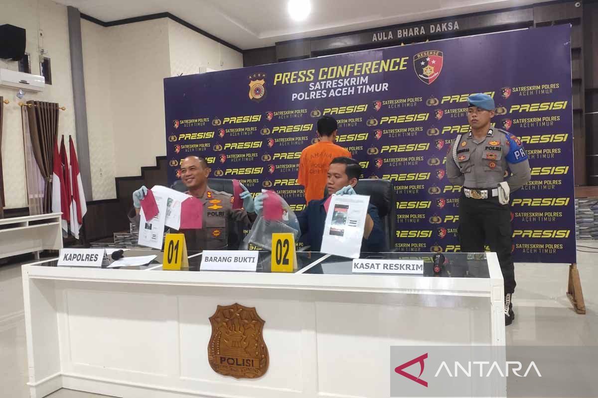 Pria di Aceh Timur ditangkap karena tuduh polisi jual narkoba