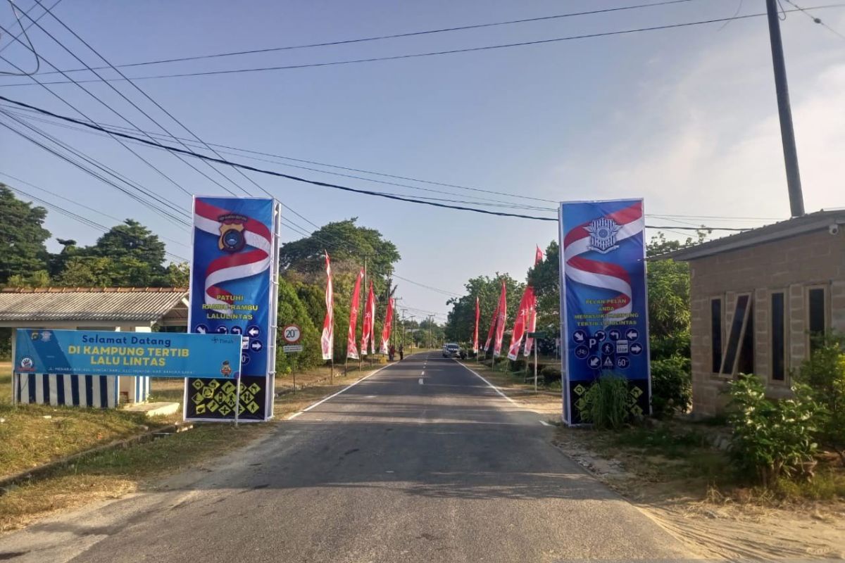 Komplek PT Timah Tbk Unit Metalurgi Muntok Wakili Babel Seleksi Kampung Tertib Lalu Lintas ke Tingkat Nasional