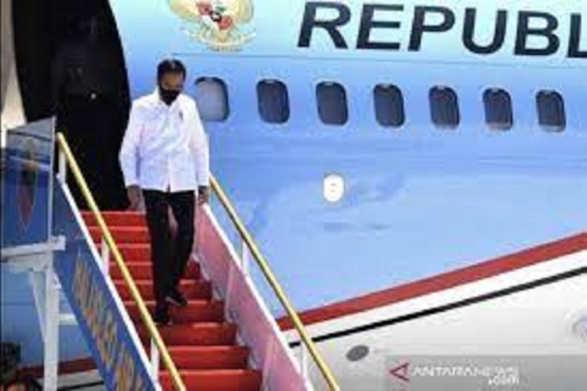Presiden Jokowi kunjungan kerja ke Palu buka Kongres Nasional KMHDI 2023
