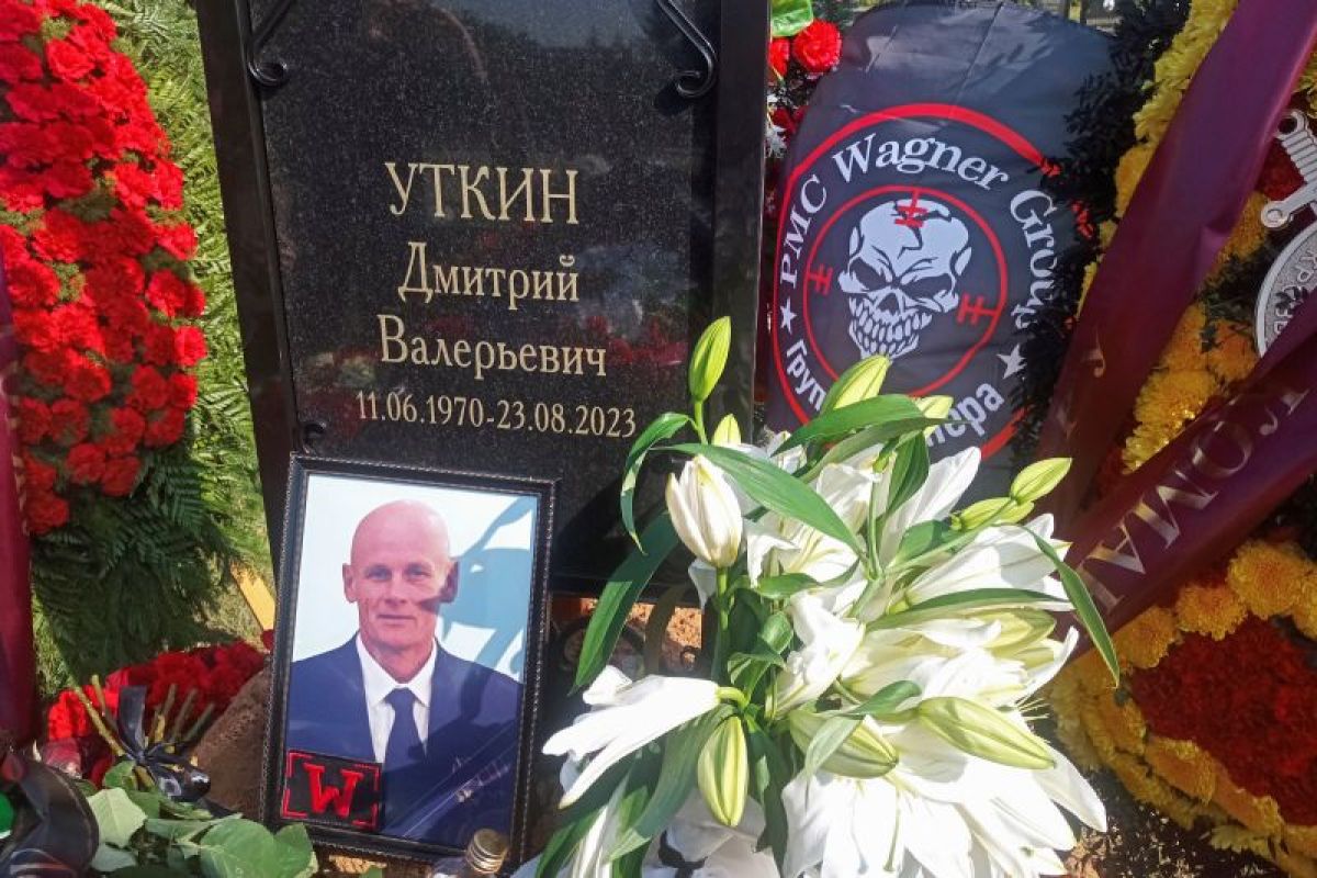 Dmitry Utkin si tangan kanan Prigozhin juga dimakamkan diam-diam