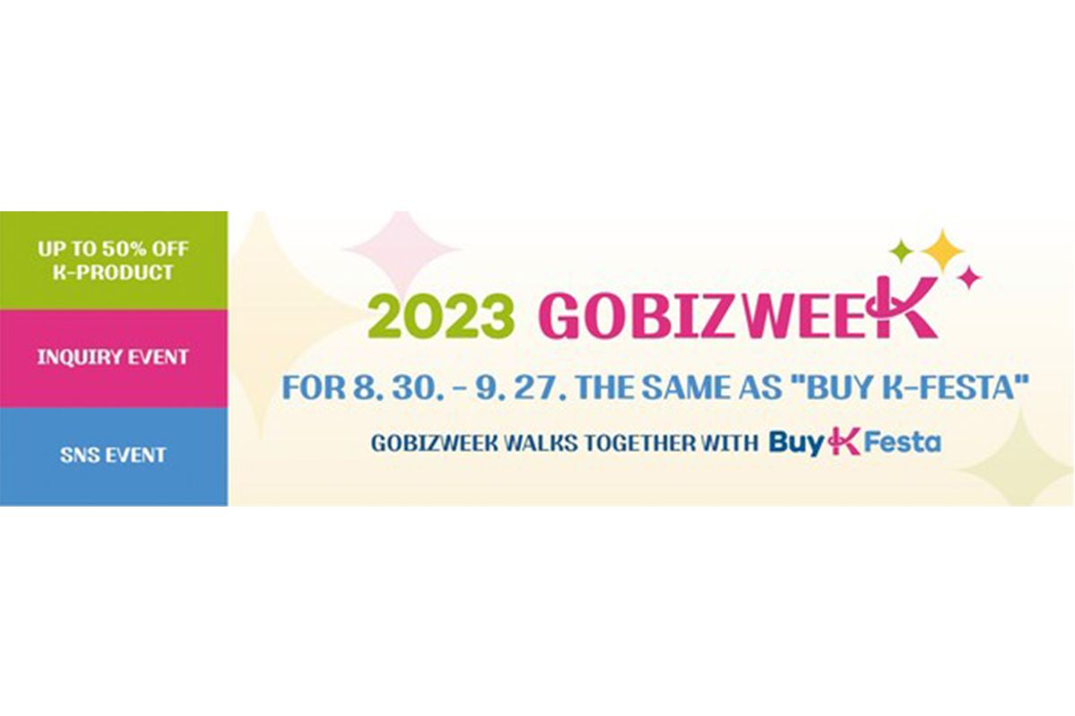 GobizKOREA gelar ajang promosi GobizWEEK 2023 untuk pembeli global