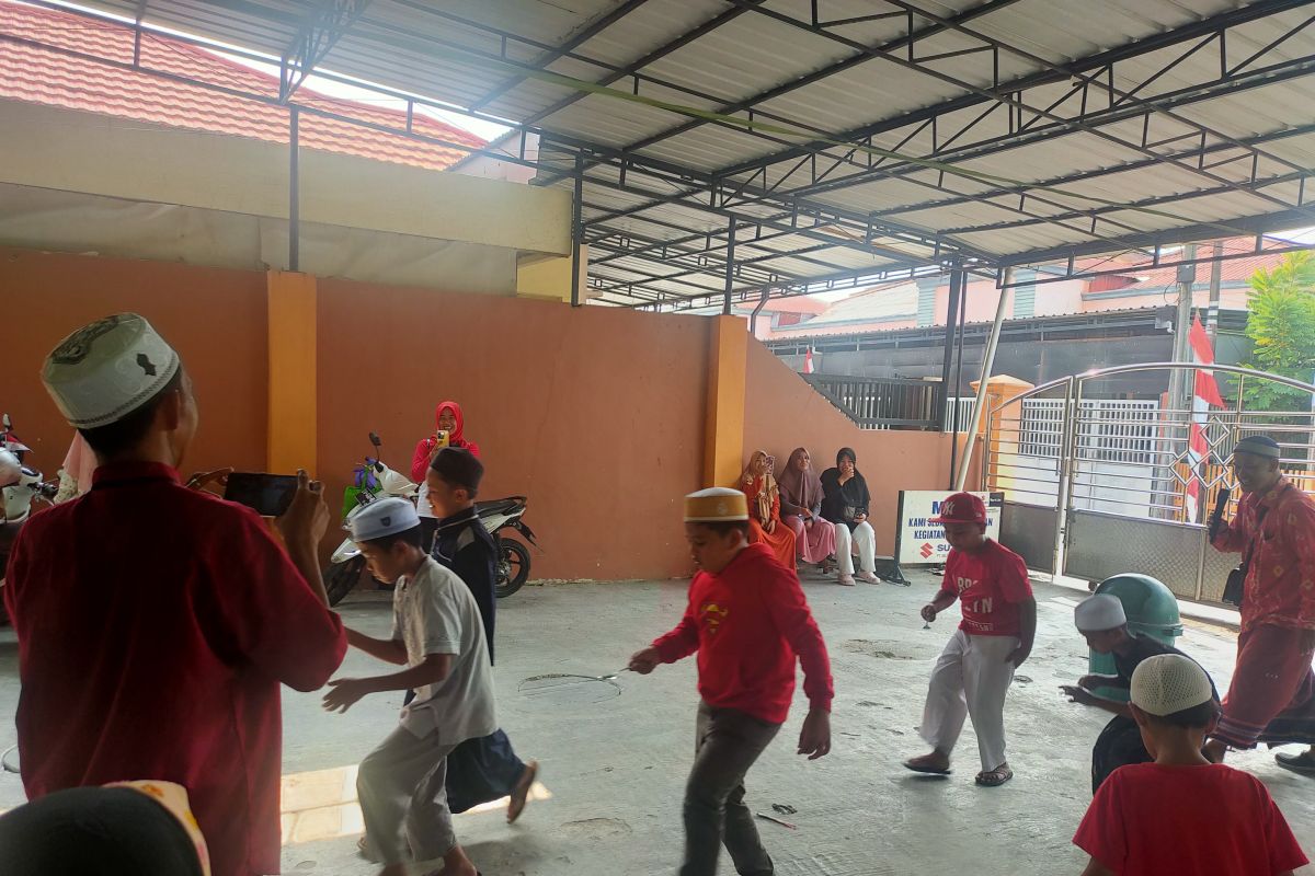 Sukacita santri TPQ Assa'adah Banjarmasin warnai HUT Kemerdekaan Indonesia 2023