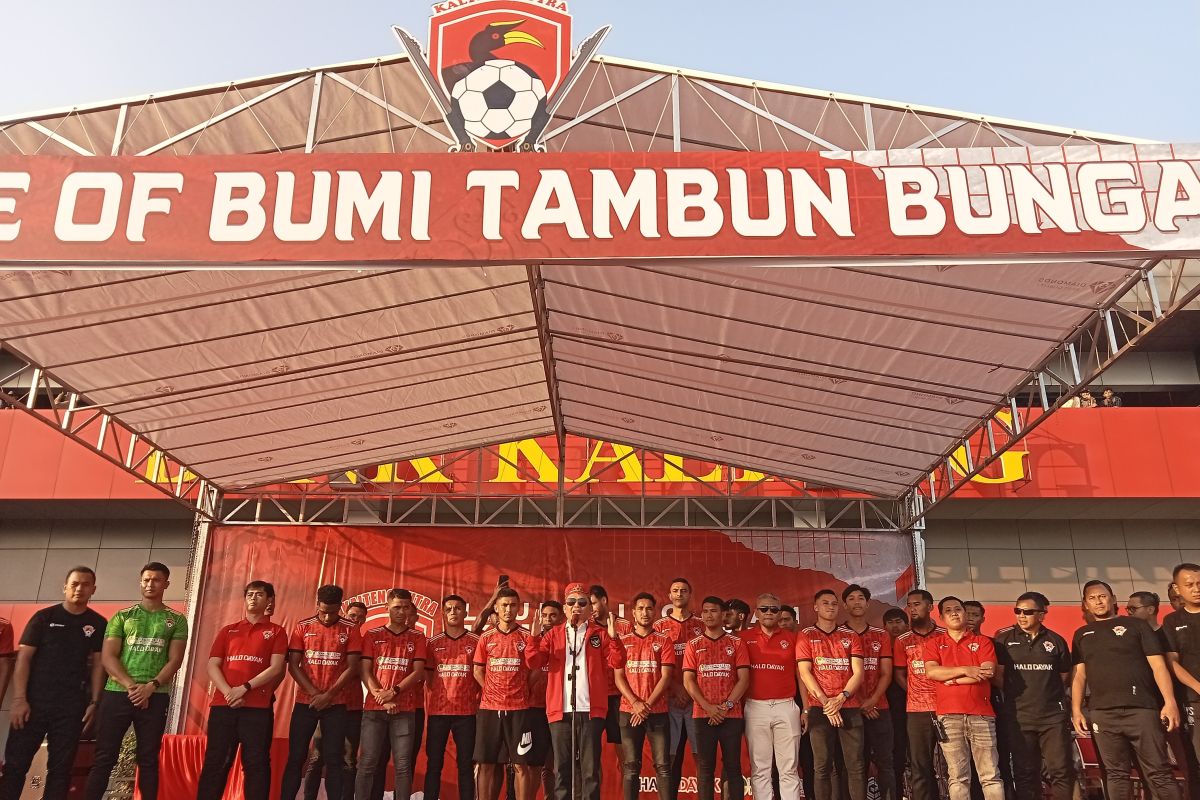 Kalteng Putra kenalkan pemain ke masyarakat-optimis lolos liga 1