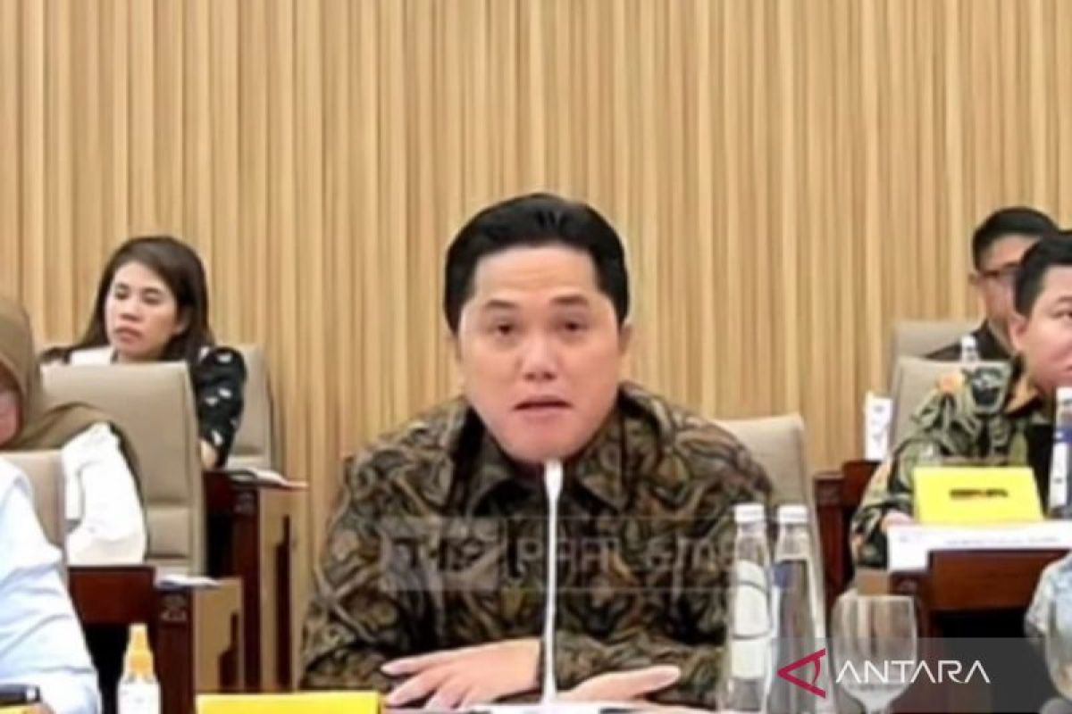 Erick Thohir: Modal jumbo BUMN Rp3.200 triliun, lebih besar dari utang