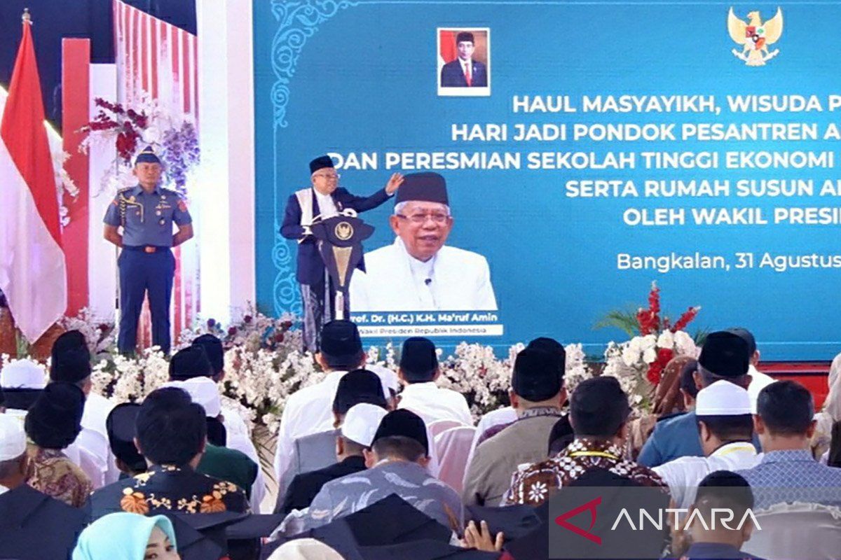 Wapres: Pesantren jadi benteng yang kuat hadapi modernisasi negatif