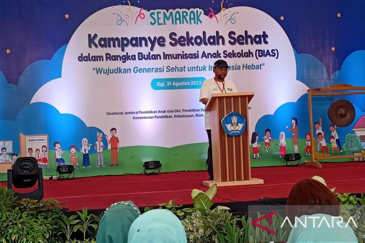 Kemendikbud gencar kampanye sekolah sehat, dukung imunisasi lengkap